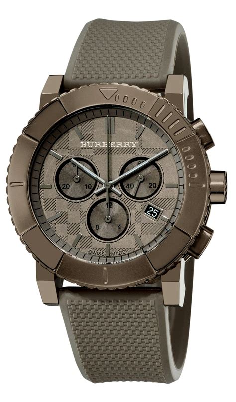 burberry chronograph watch|Burberry watch clearance.